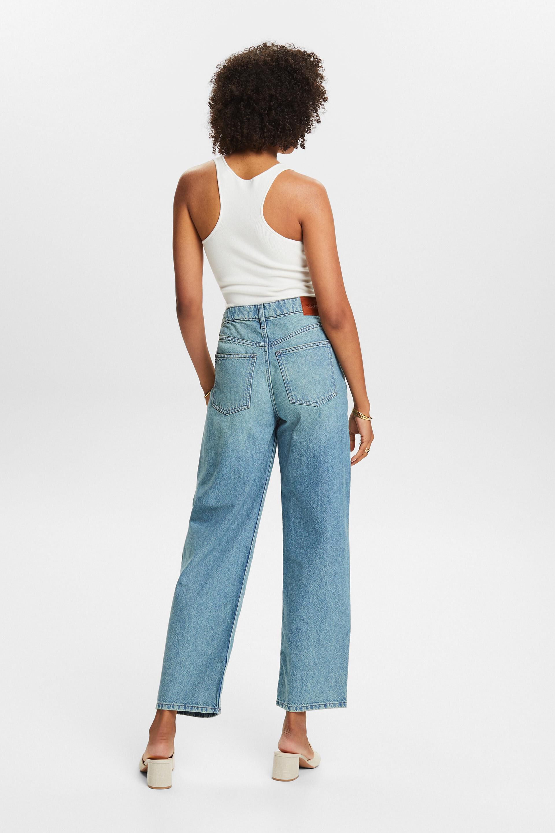 SweatyRocks Women's Casual Loose Ripped Denim Pants Distressed Wide Leg  Jeans | Wide leg jeans, Ripped jeans, Ripped denim pants